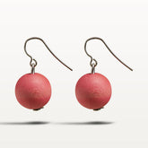 Karpalo earrings, blush pink