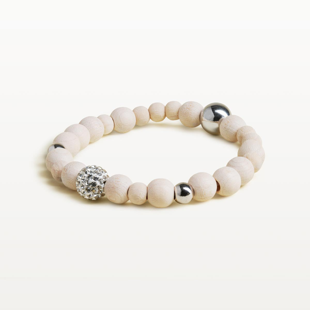 Glow bracelet, ecru