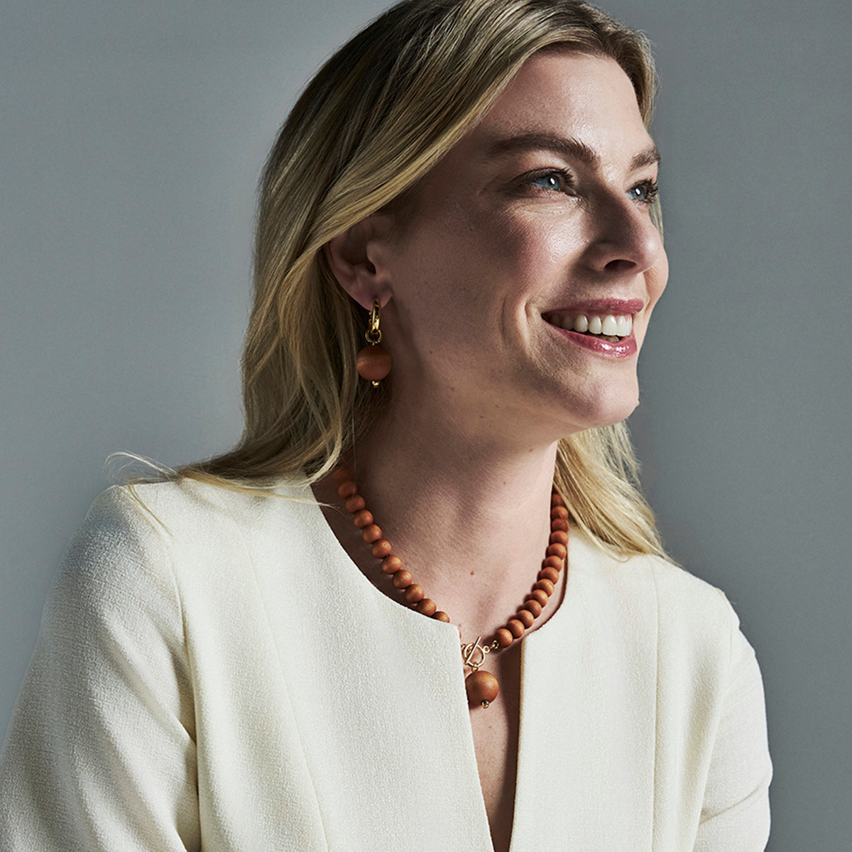 Valma necklace, copper