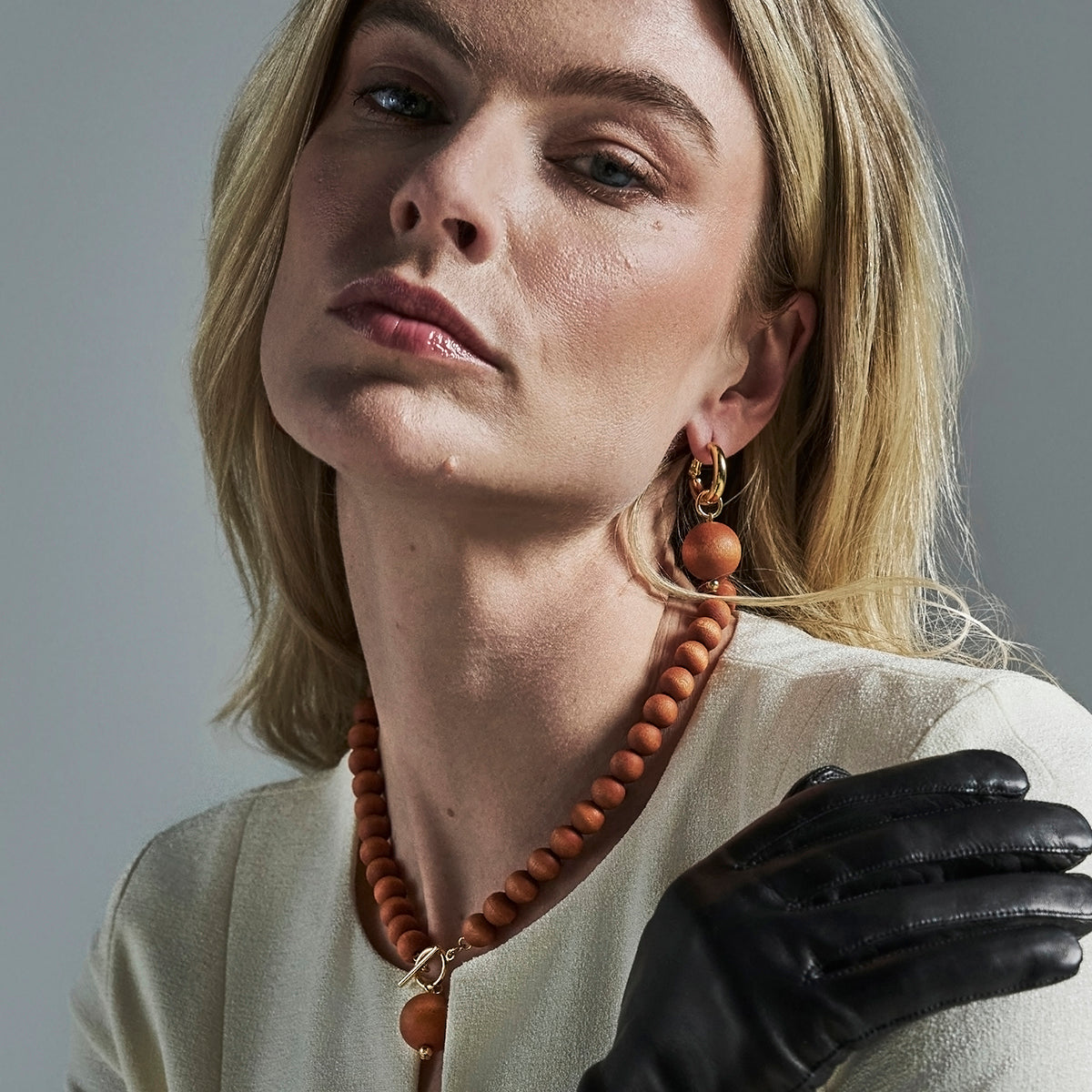 Valma necklace, copper