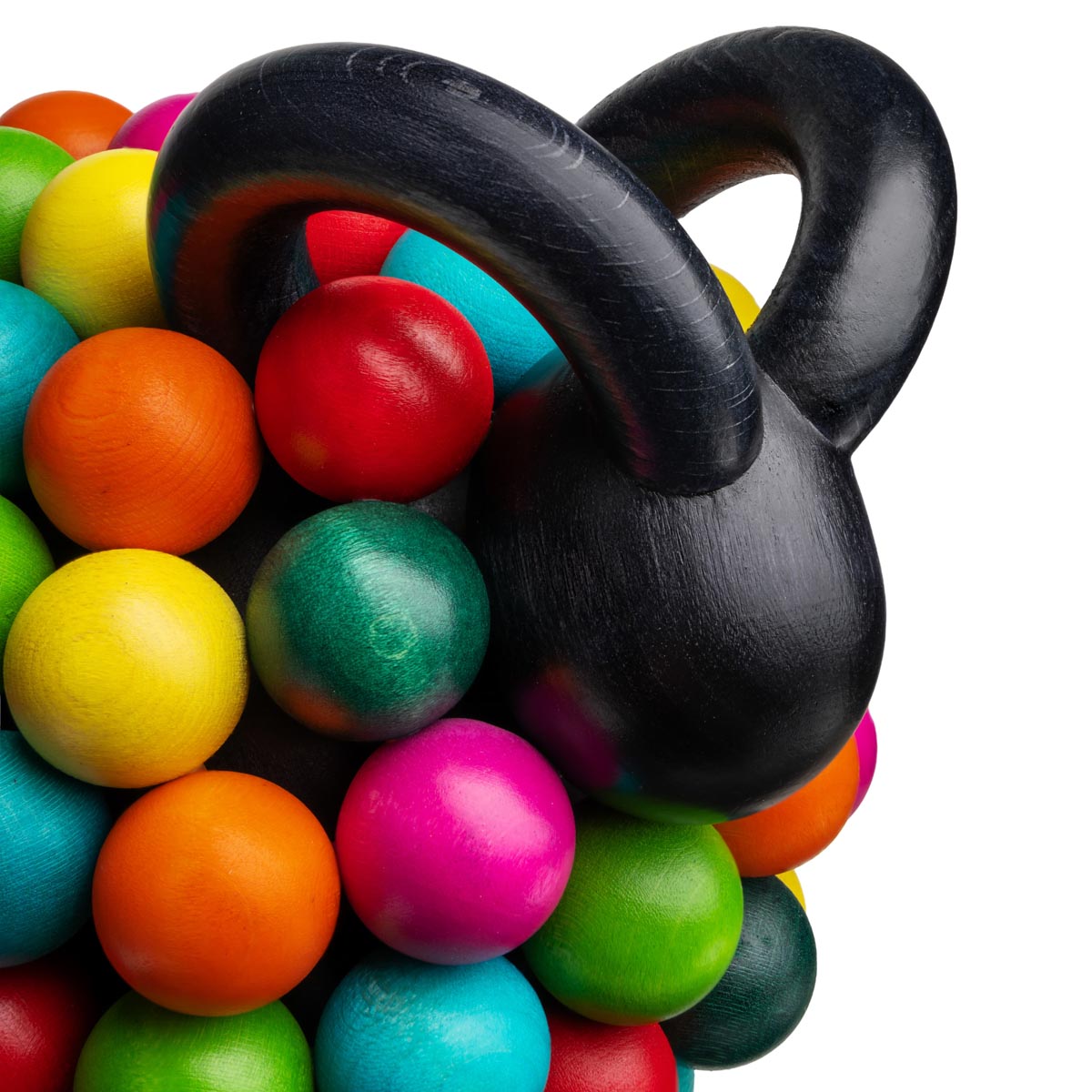 Pikkupässi figurine, black and colourful