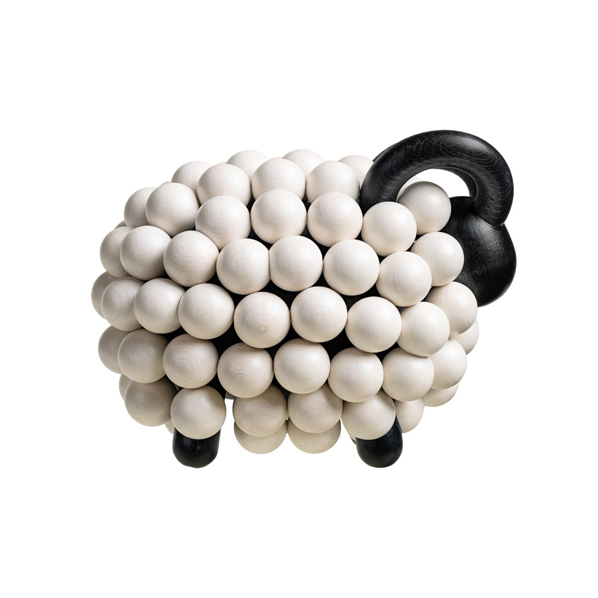 Pikkupässi figurine, black and white