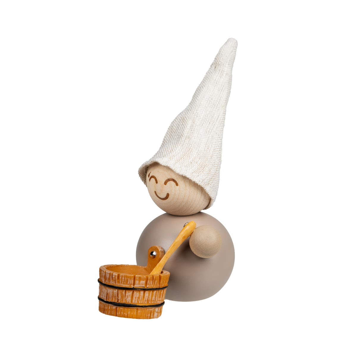 Sauna elf bucket and ladle, 11 cm