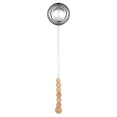 Nuppu sauna ladle, varnished wood