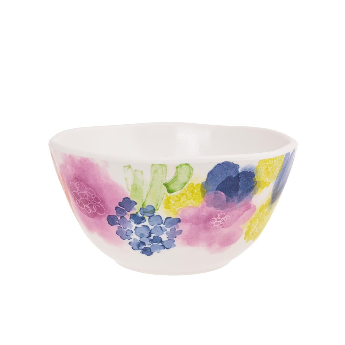 Vallaton bowl, white and multicolour, 6 dl