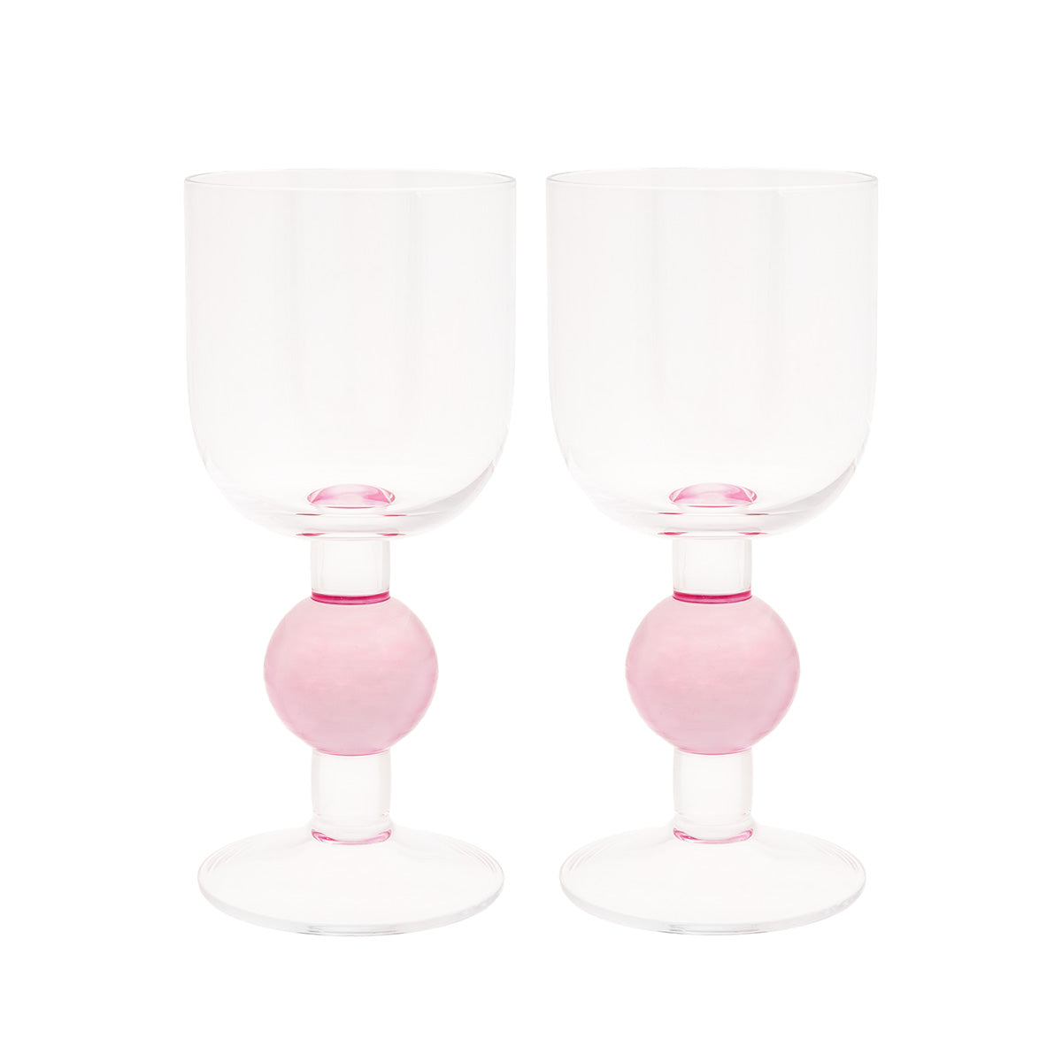 Kupla wine glass, pink, 30 cl, 2 pcs