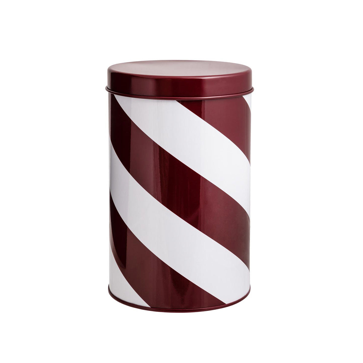 Riemuraita tin box, 17 cm, burgundy