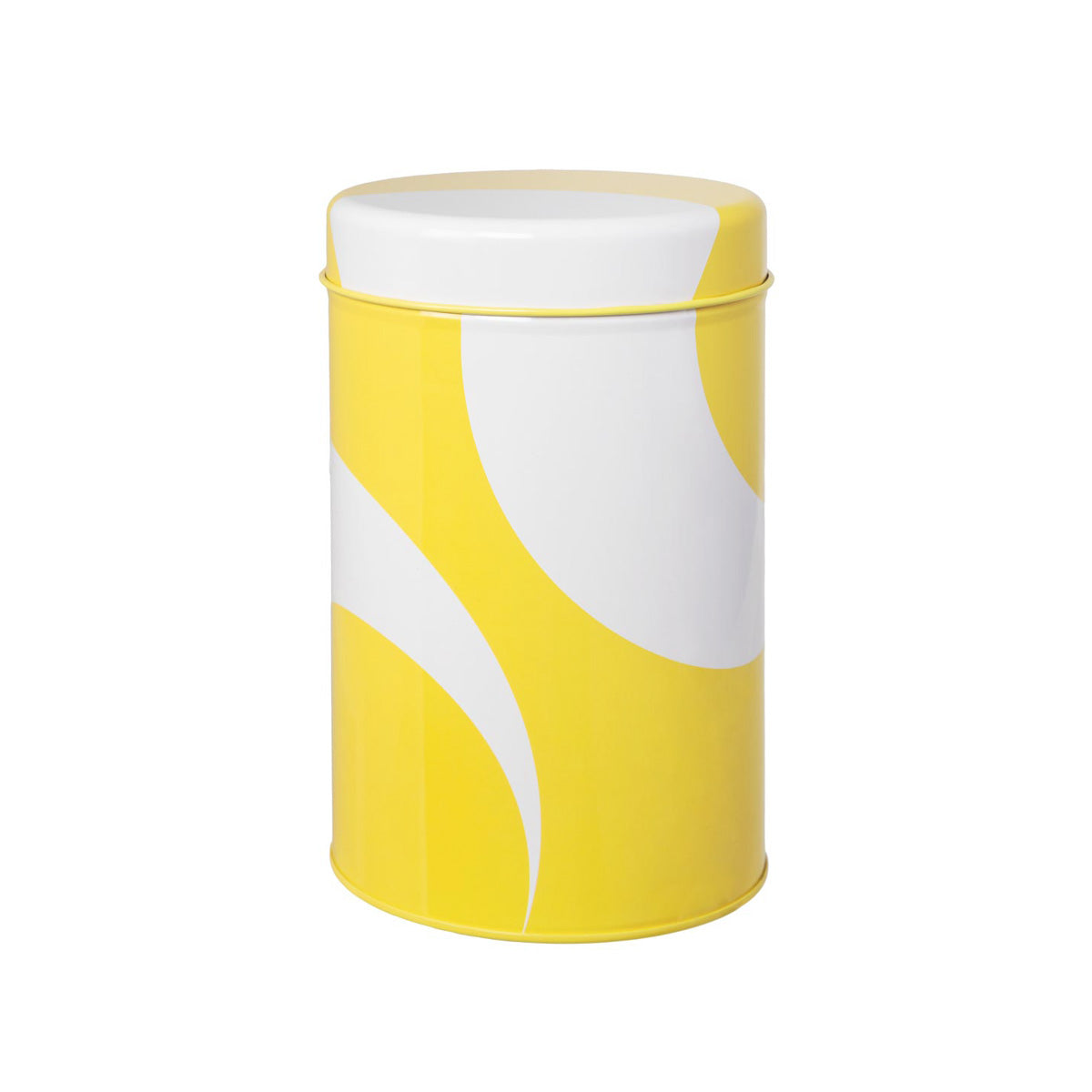 Tuliainen tin box, 17 cm, yellow