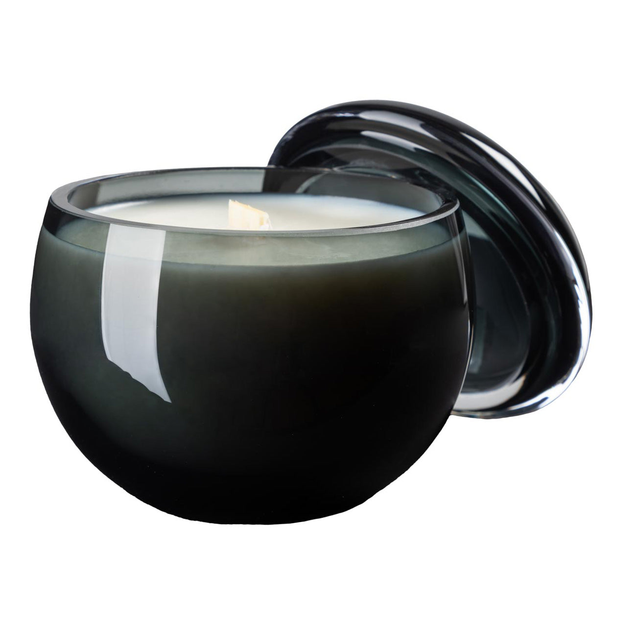 Ode to serenity scented candle, grey