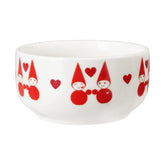 Elf Bowl Love, Ø 12 cm, white and red