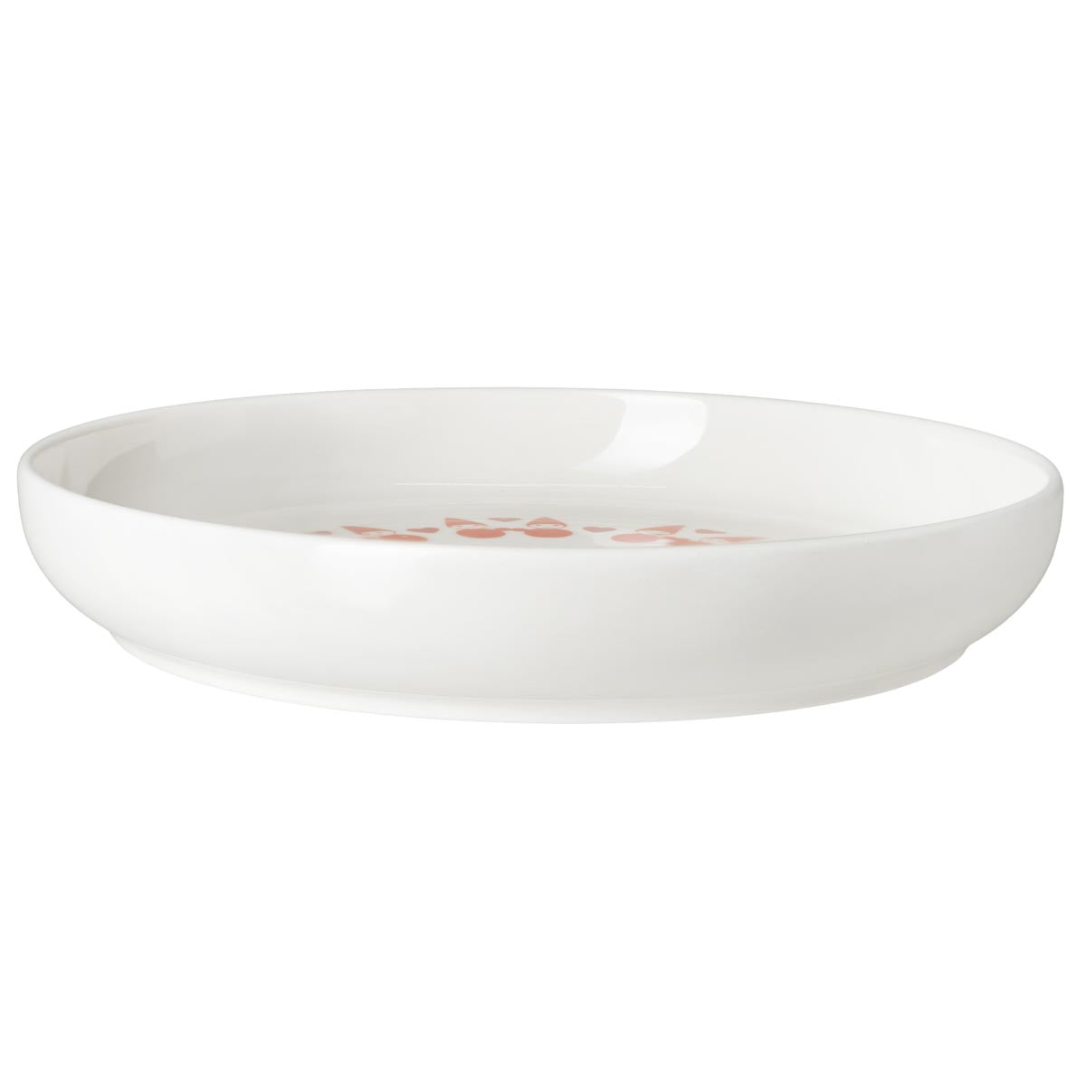 Elf Plate Love, Ø 21 cm, white and red