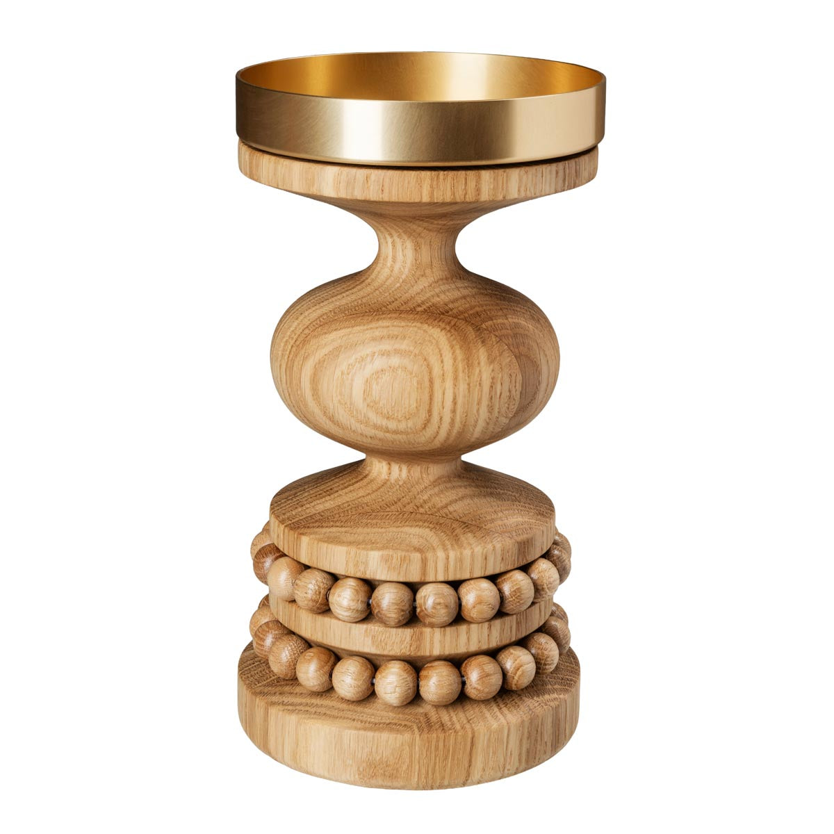 Keisarinna candleholder, oak