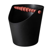 Nuppu sauna bucket, red and black