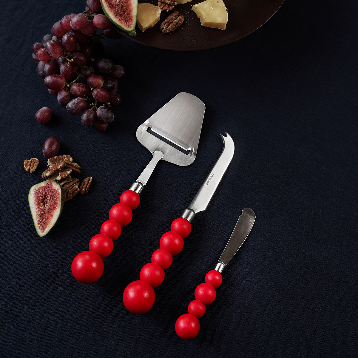 Puisto cheese slicer, red