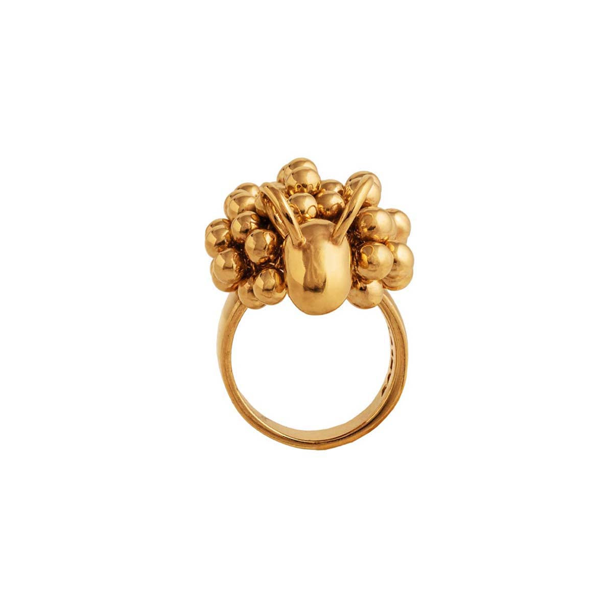 Pikkupässi ring, gold-plated silver