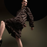 Nadja dress, Kaskadi, brown