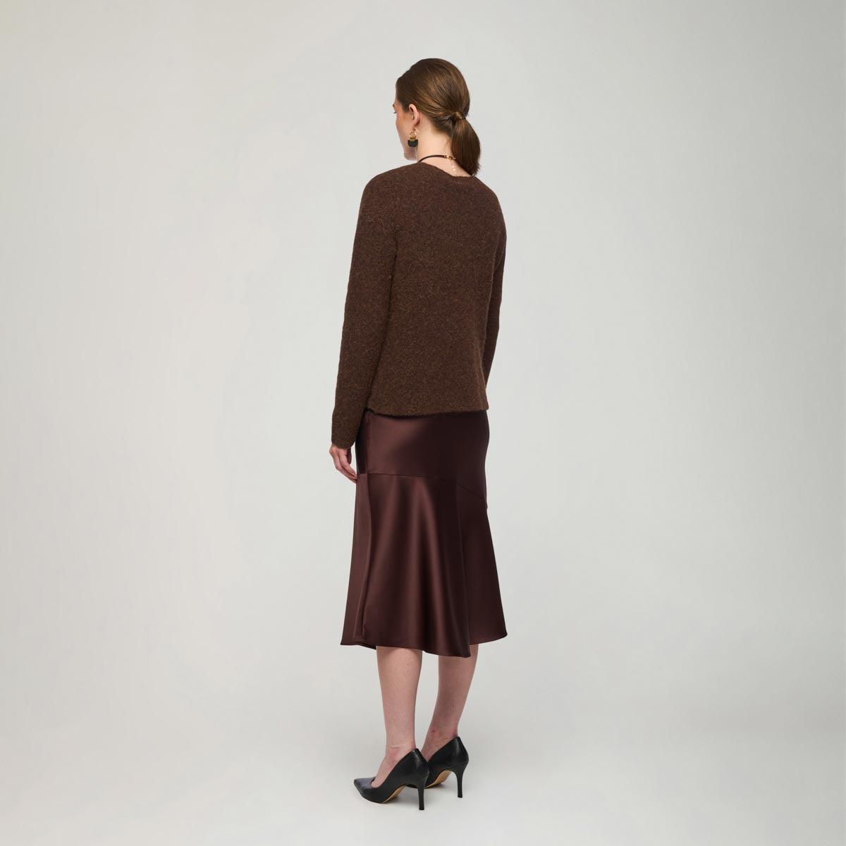 Senora sweater, dark brown