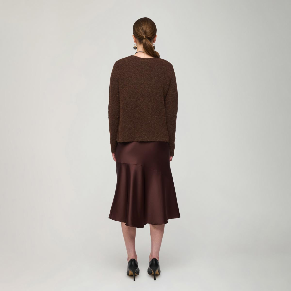 Senora sweater, dark brown