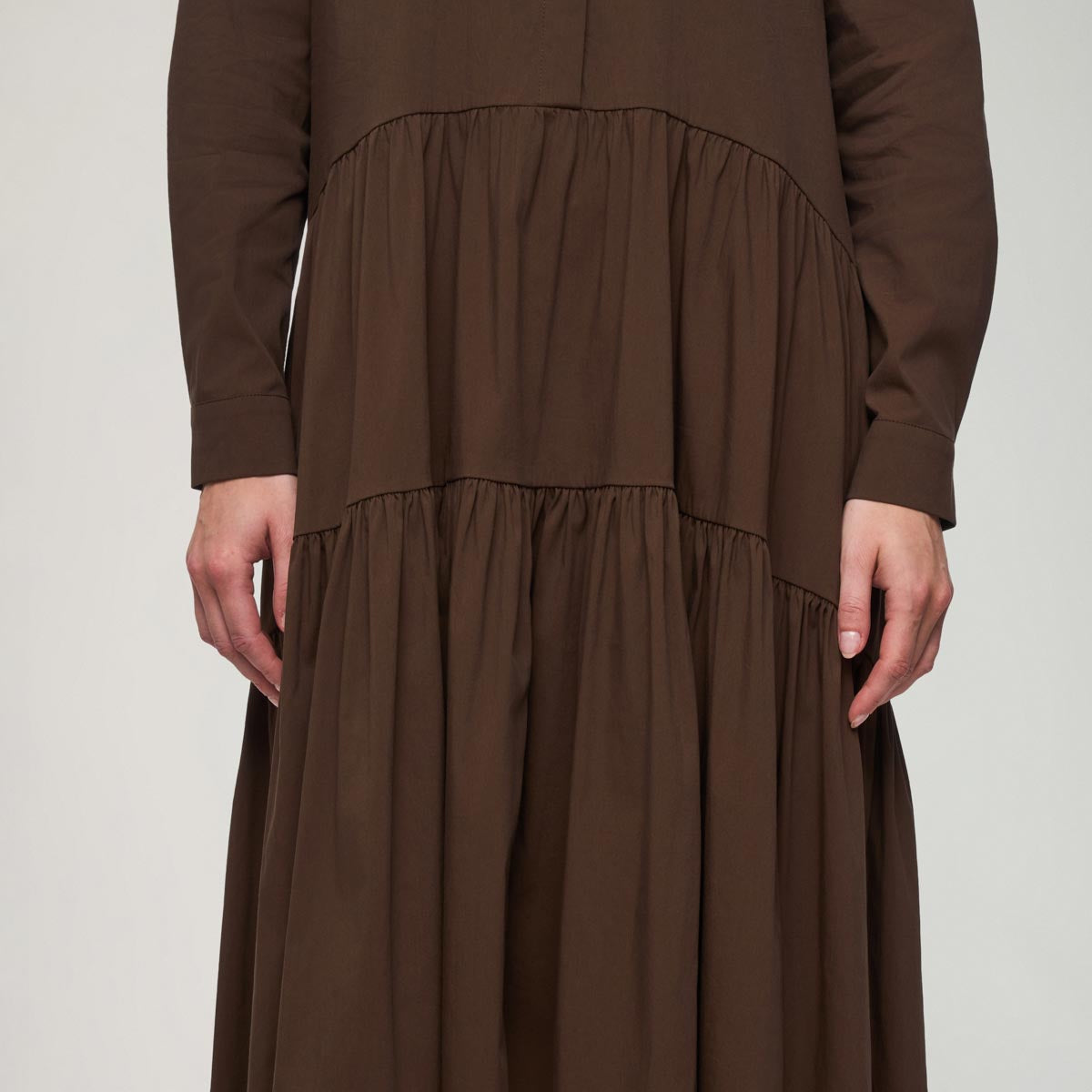 Triine dress, brown