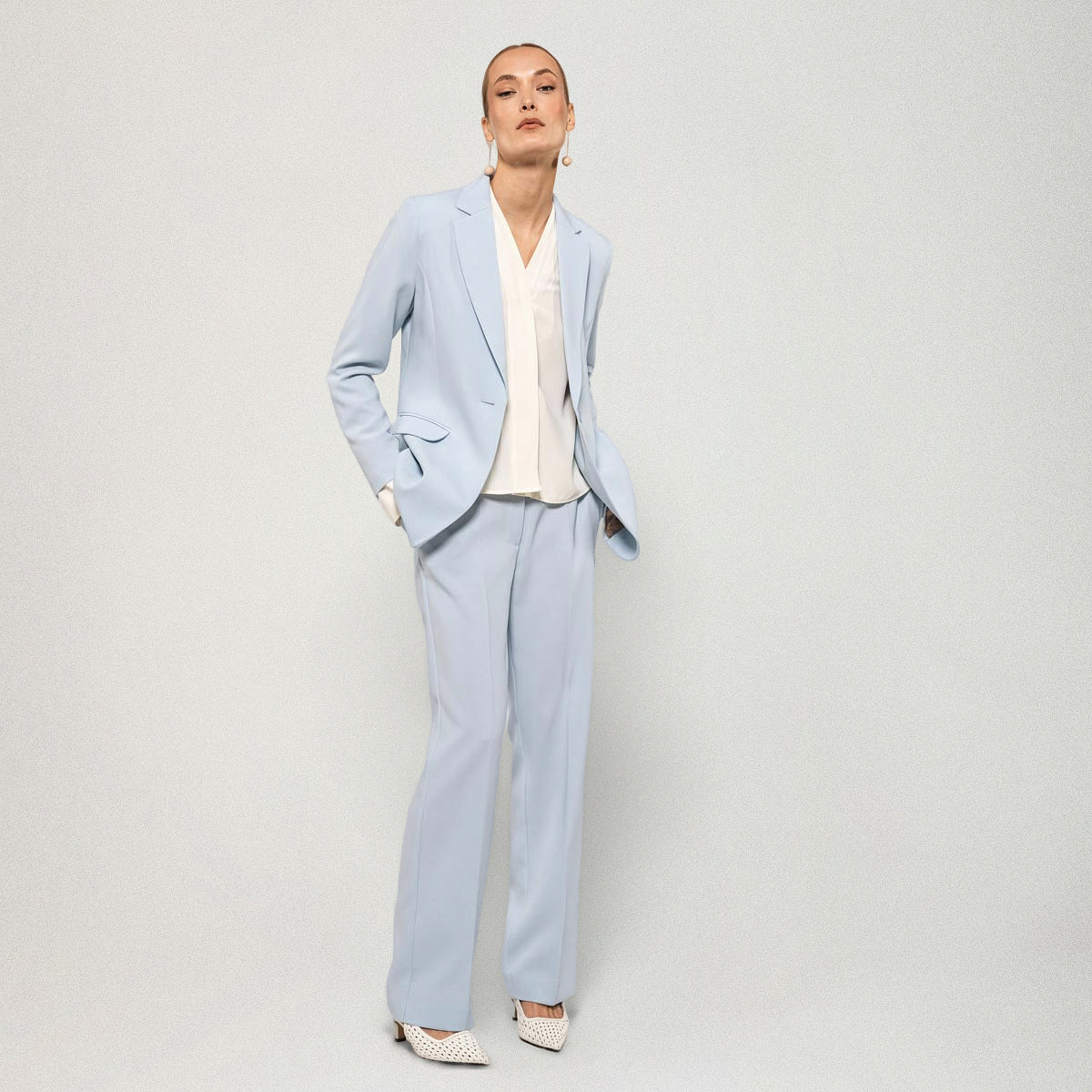 Nina trousers, light blue