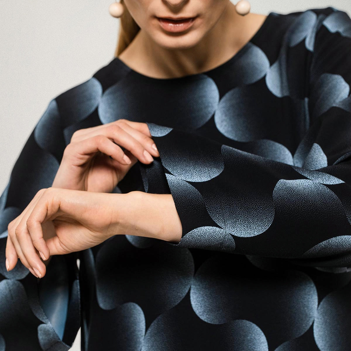 Fresia dress, Nebula, black