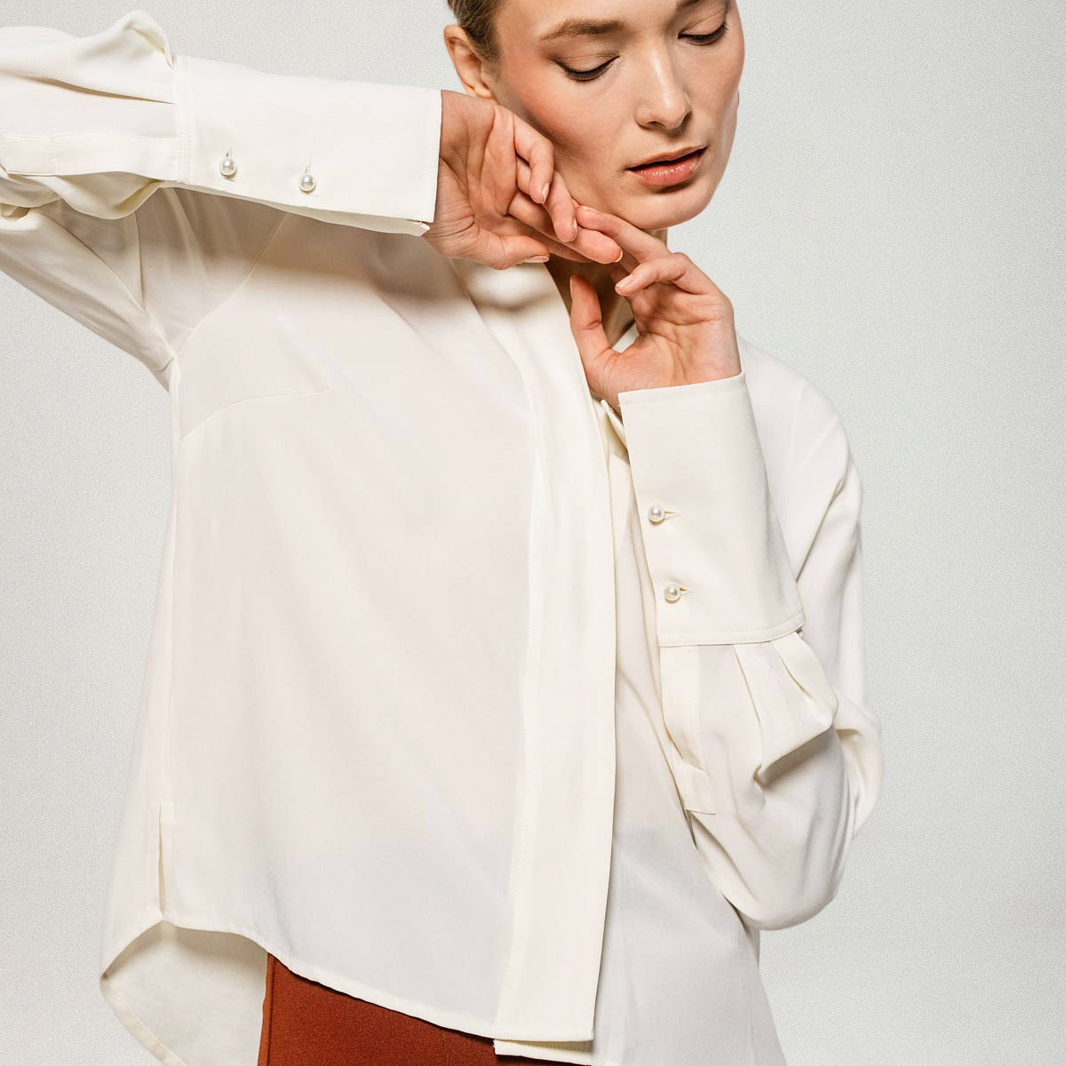 Gisele blouse, cream