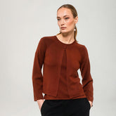 Blanka cardigan, dark copper