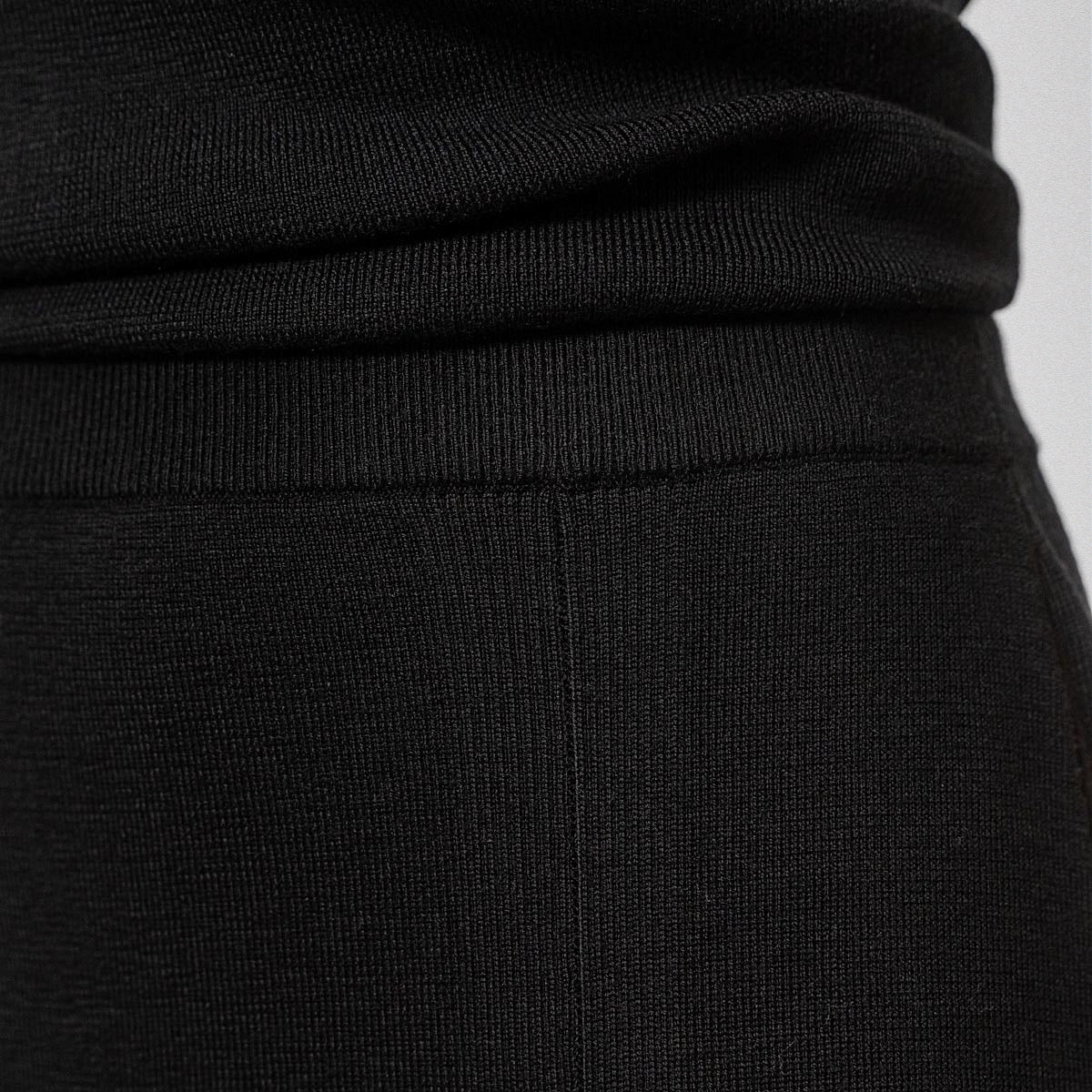 Alessia knit skirt, black