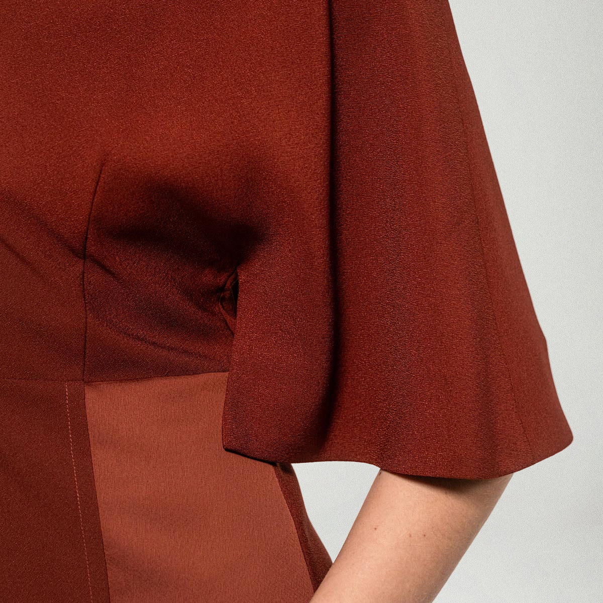 Saime dress, Utu, dark copper