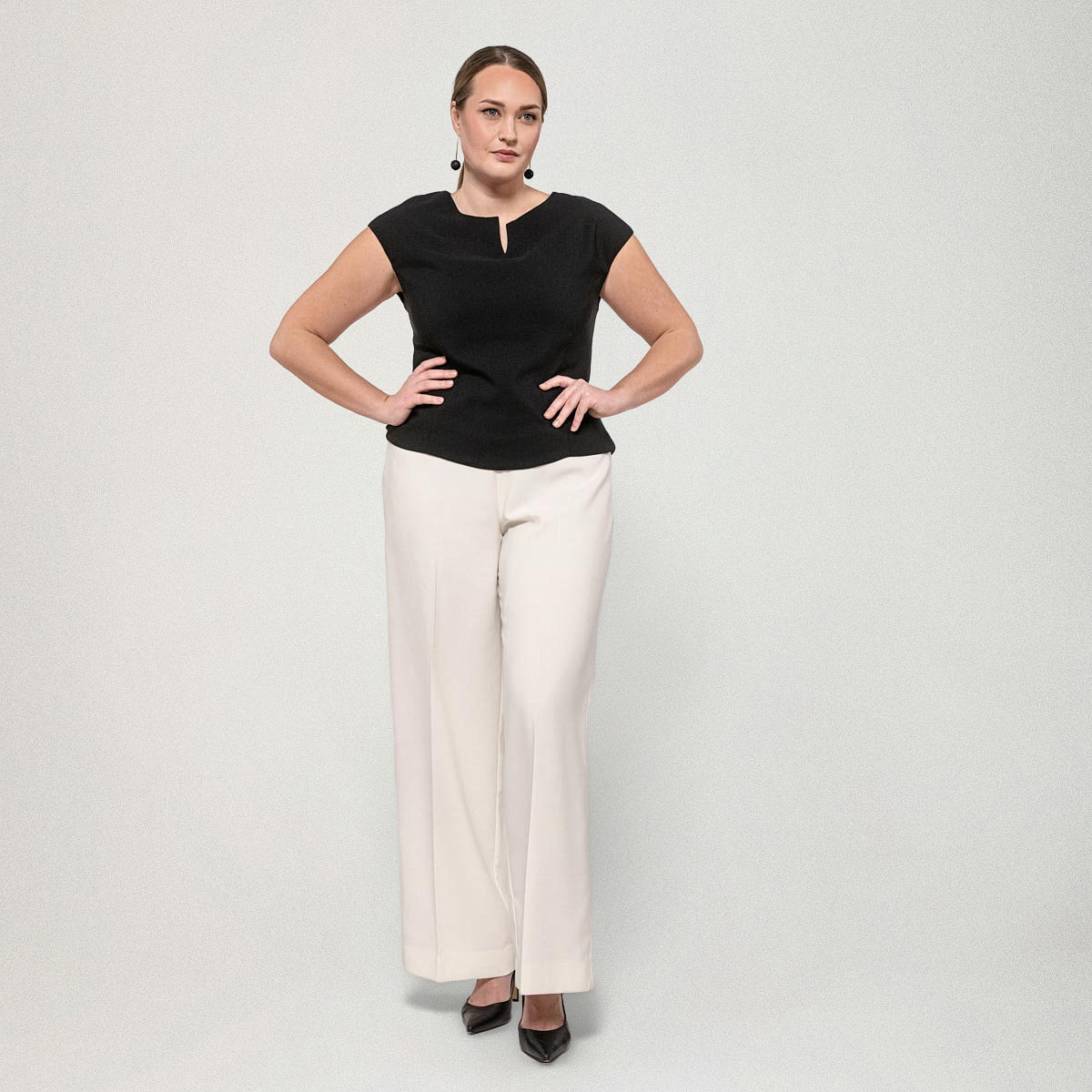 Felicia trousers, Utu, cream