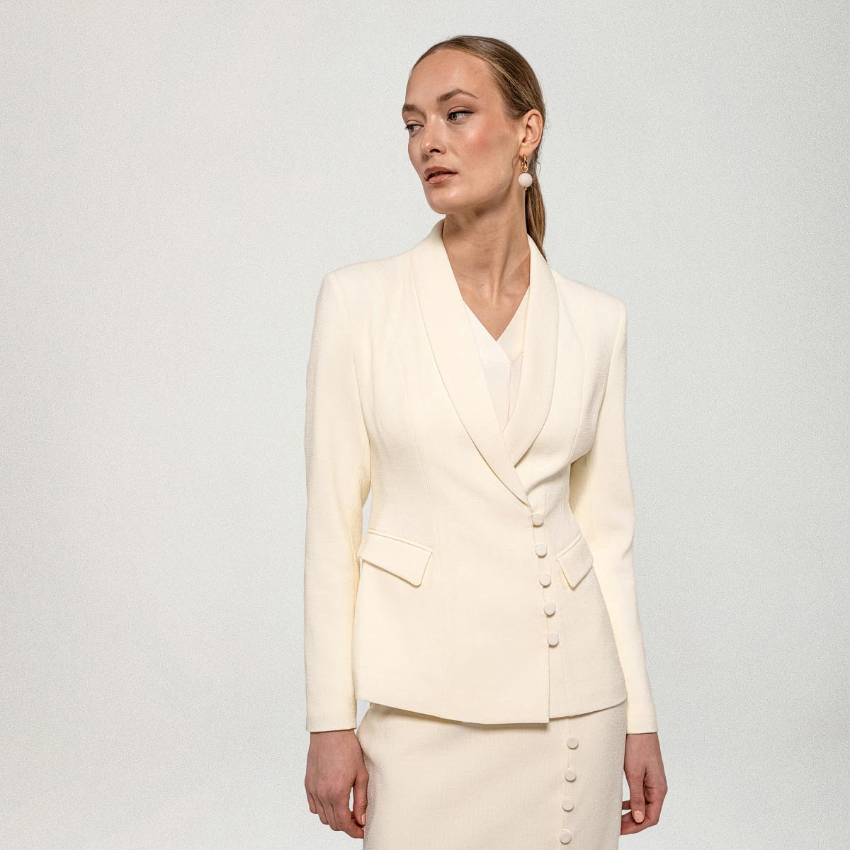 Dakota blazer, Sire, cream