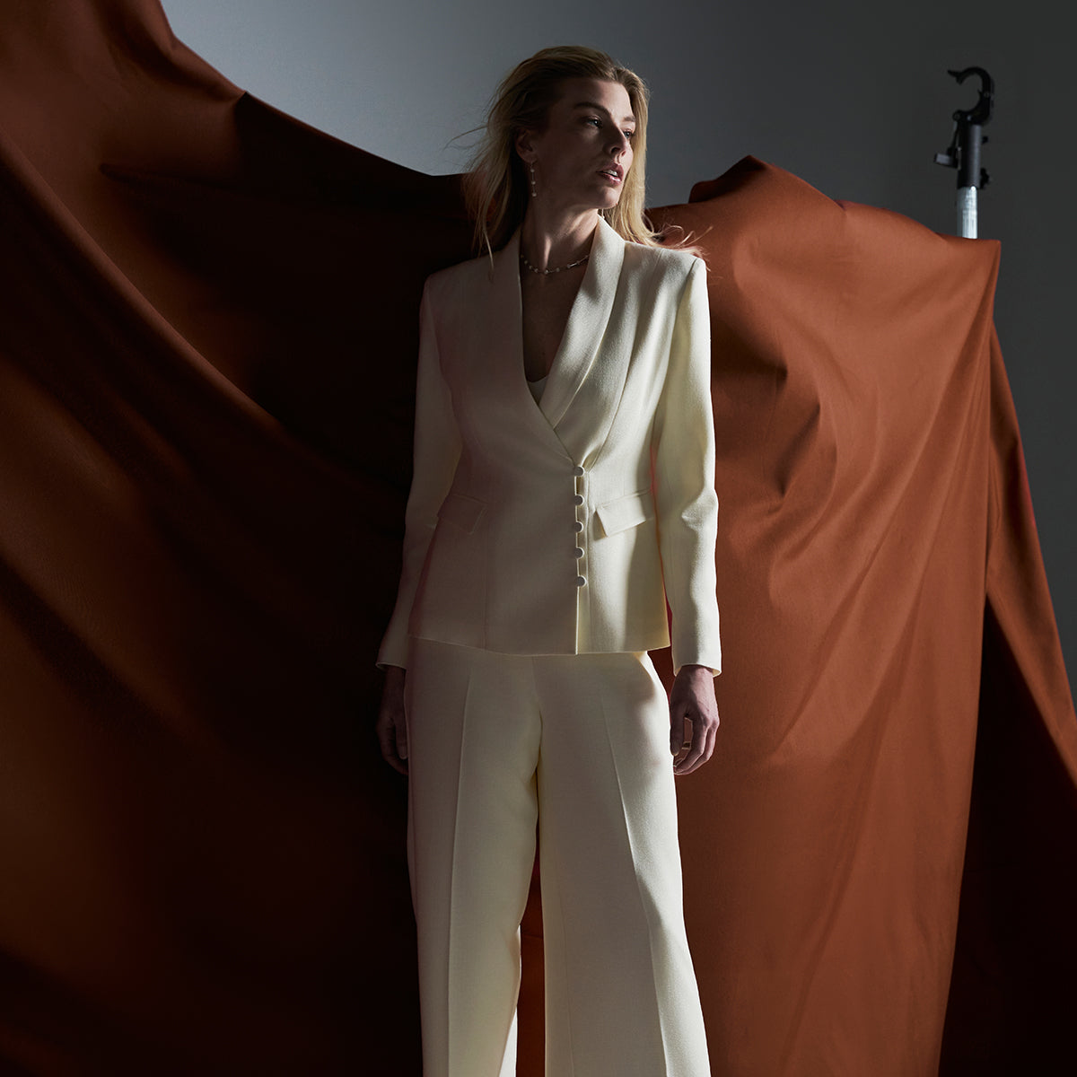 Felicia trousers, Utu, cream