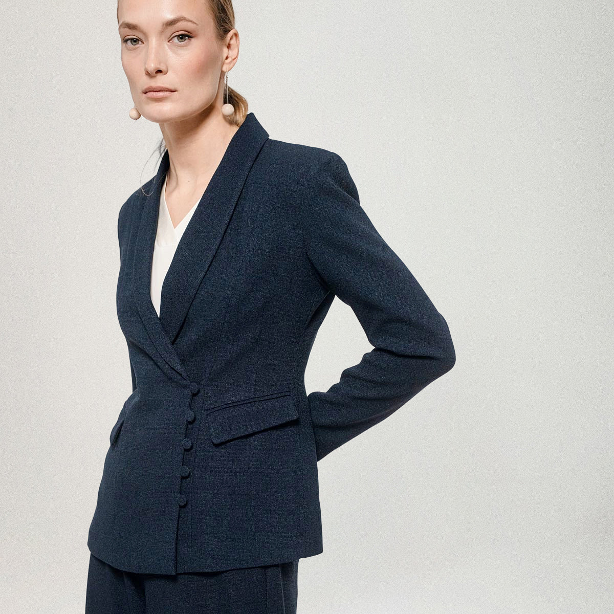 Dakota blazer, Sire, dark blue