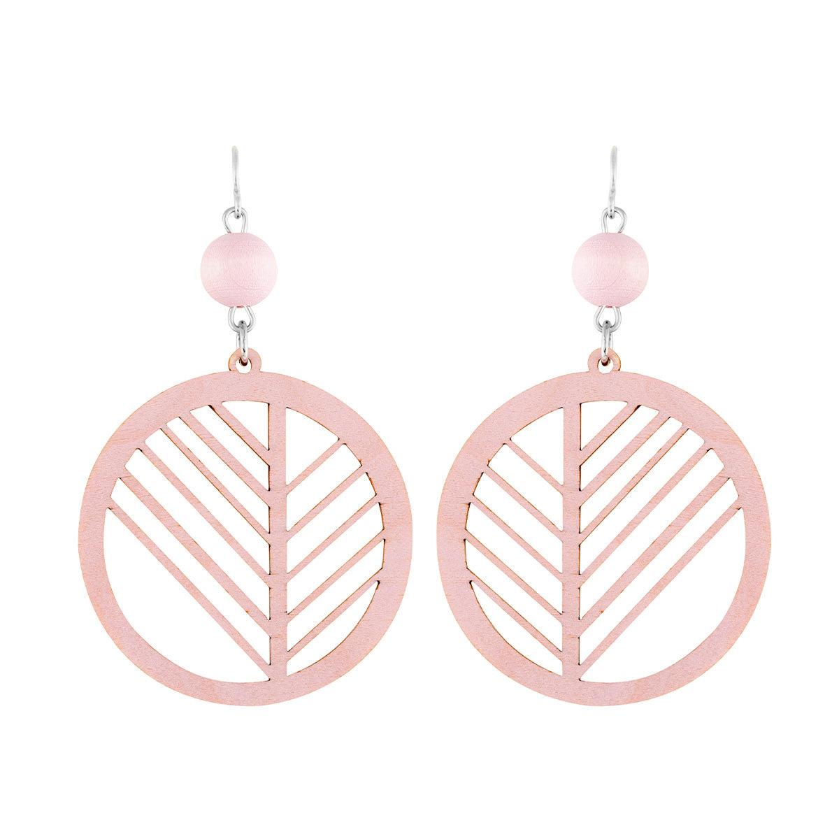 Tuohi earrings, light pink