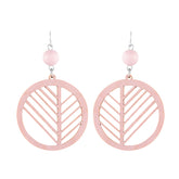 Tuohi earrings, light pink