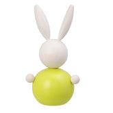 Pupujussi wooden figurine, yellow