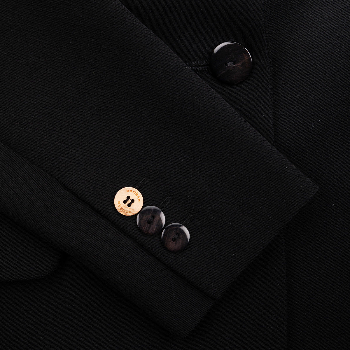 Sola blazer, wool-stretch, black