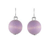 Karpalo earrings, lavender