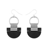 Kelohonka earrings, black