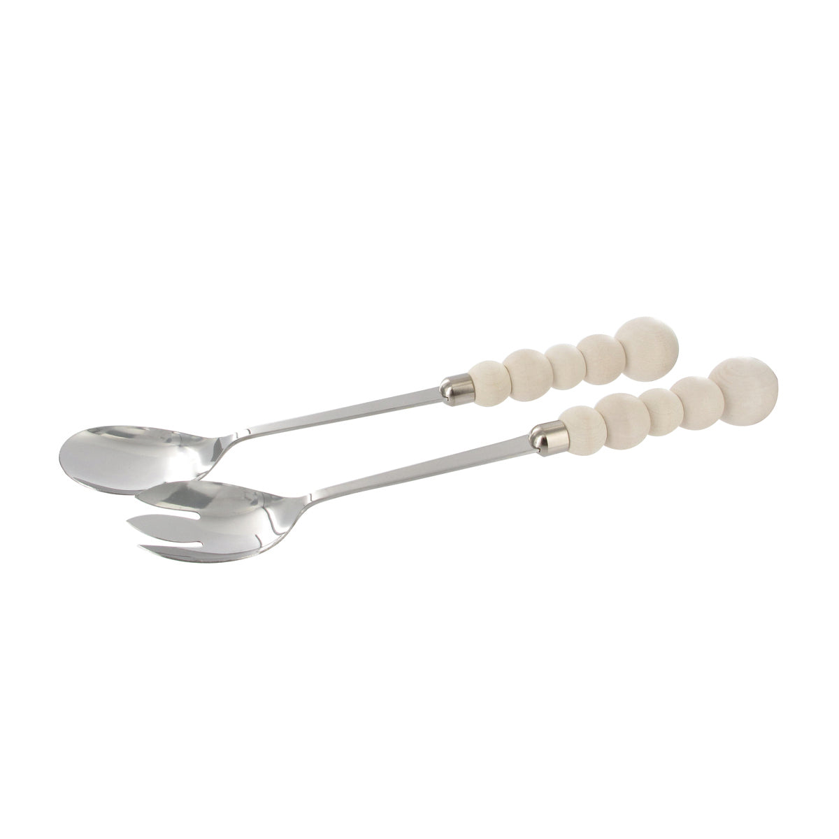 Puisto salad servers, white