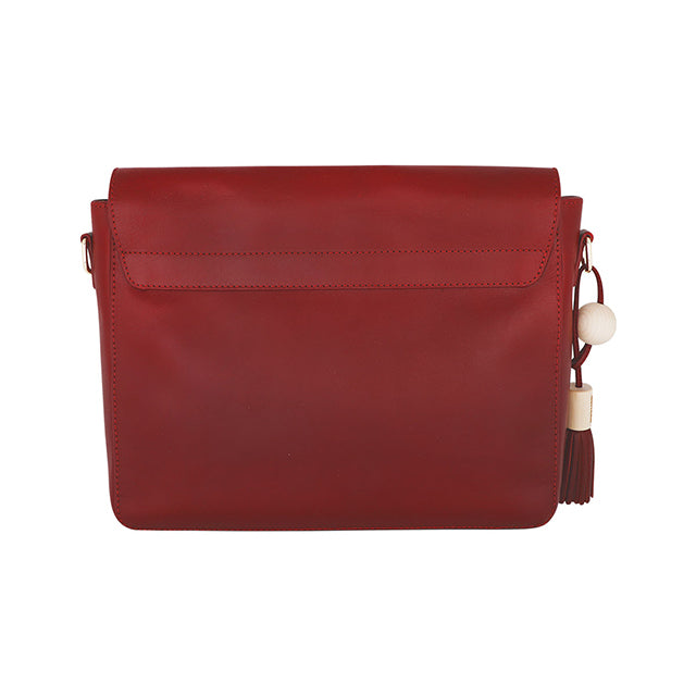 Helle shoulder bag wine red