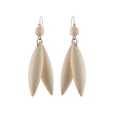 Jalava earrings, wood
