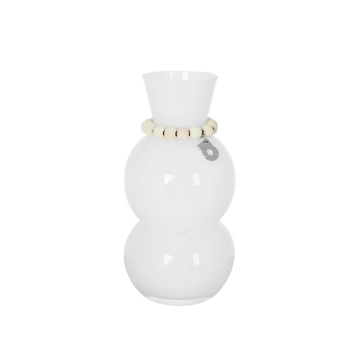 Kupla vase, white, 14 cm