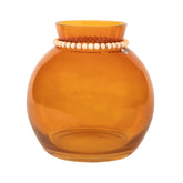 Kupla vase, amber, 22 cm