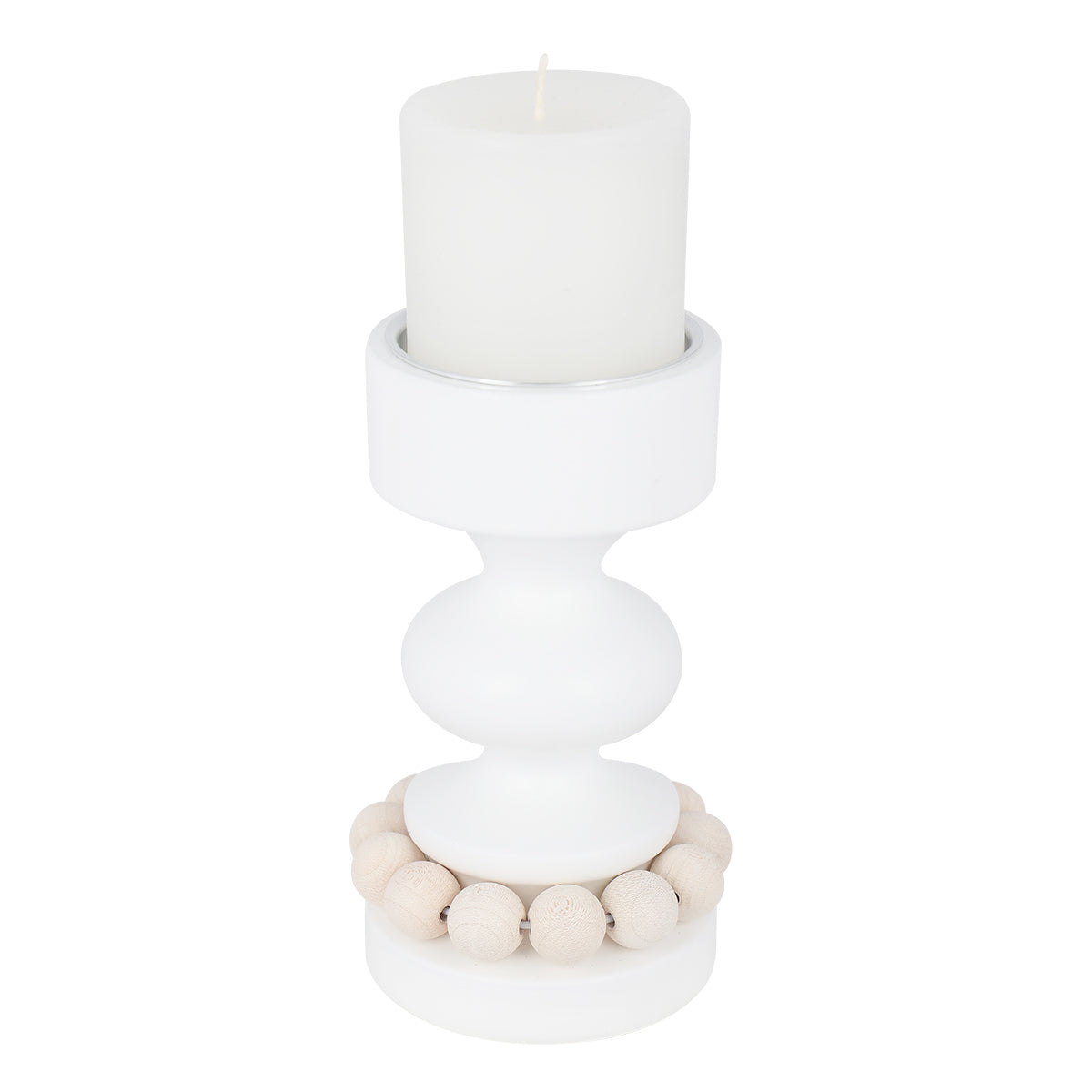 Prinssi candleholder, white