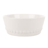 Puisto salad bowl large, white
