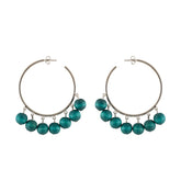 Sevilla earrings, turquoise