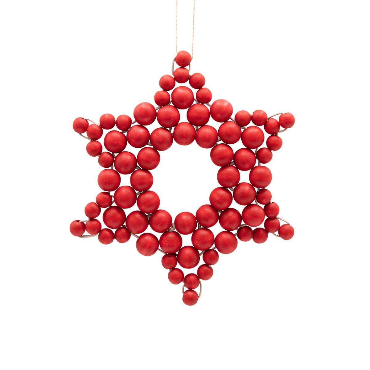 Tähtikoriste Ornament, 15 cm, red